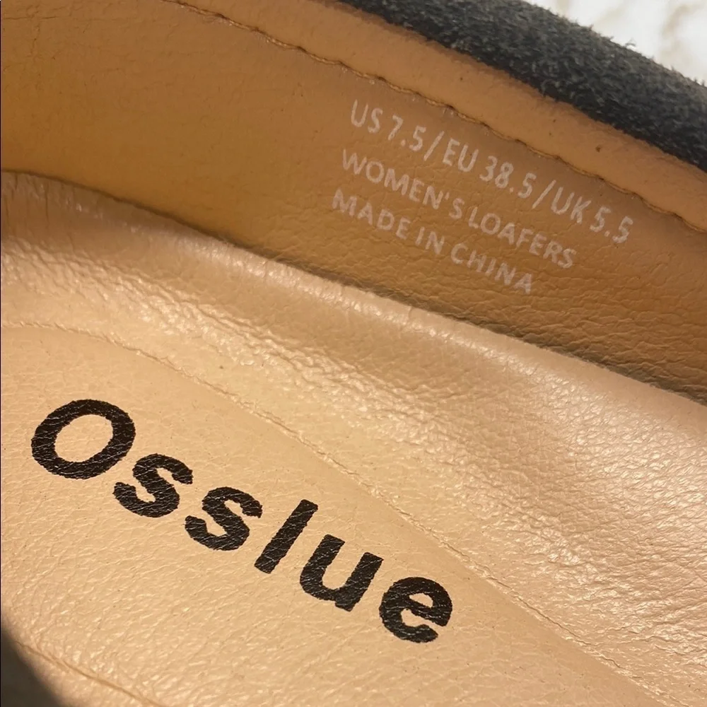Suede Loafers | Mocha Coffee Brown Driving Classic Stitch Detail | Size 7.5 NWOT